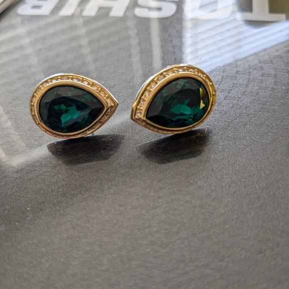 1990's Vintage Swarovski Emerald - Picture 3 of 5